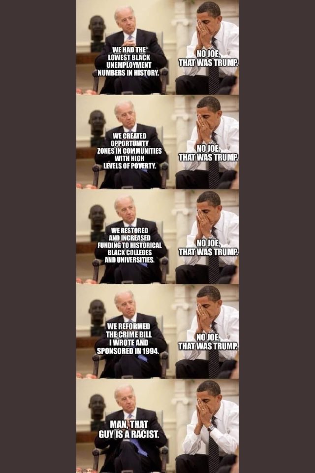 LiberalsHate_'s tweet photo. @KathyPe91021942 @c_a_r_s23 @jen82808263 @glamelegance @itsJeffTiedrich @realDonaldTrump You're afraid Trump will create the highest black employment rate in US history...again (after Covid).

White liberal racist assho1e https://t.co/Jbp0WKuEo8