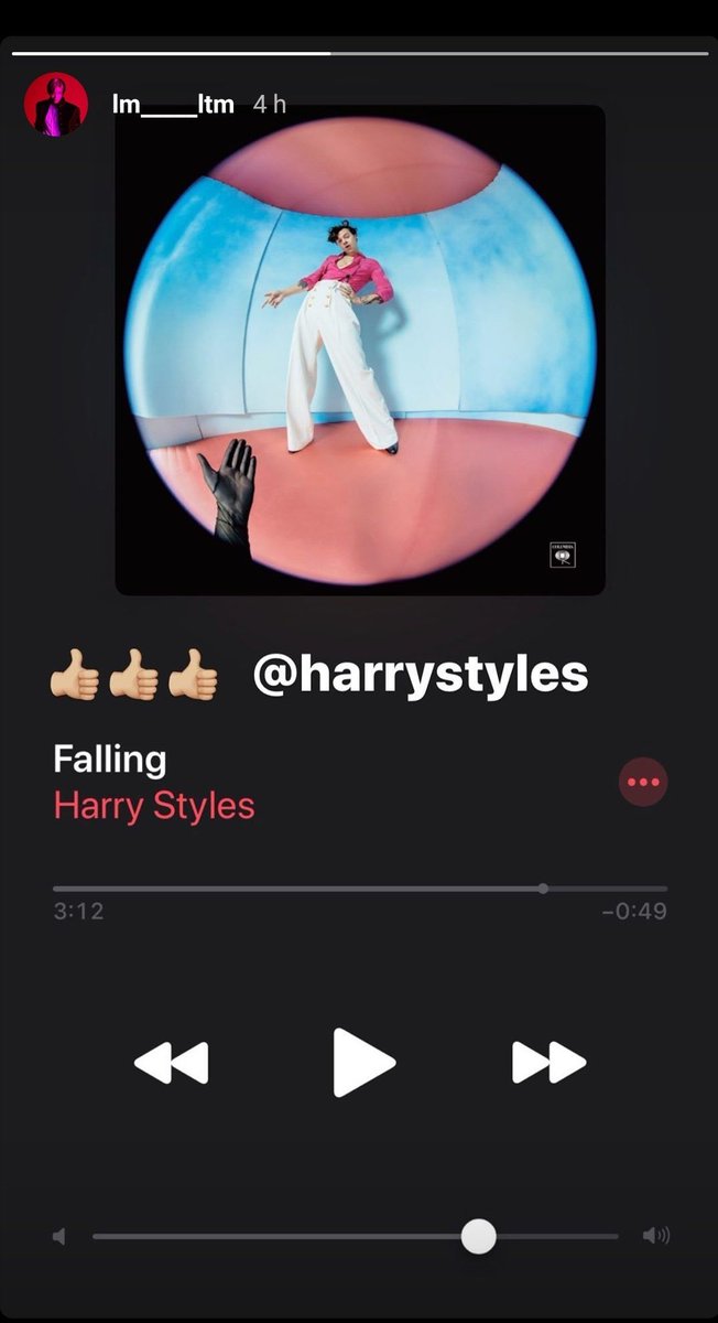 taemin from shinee recommended falling on his insta stories