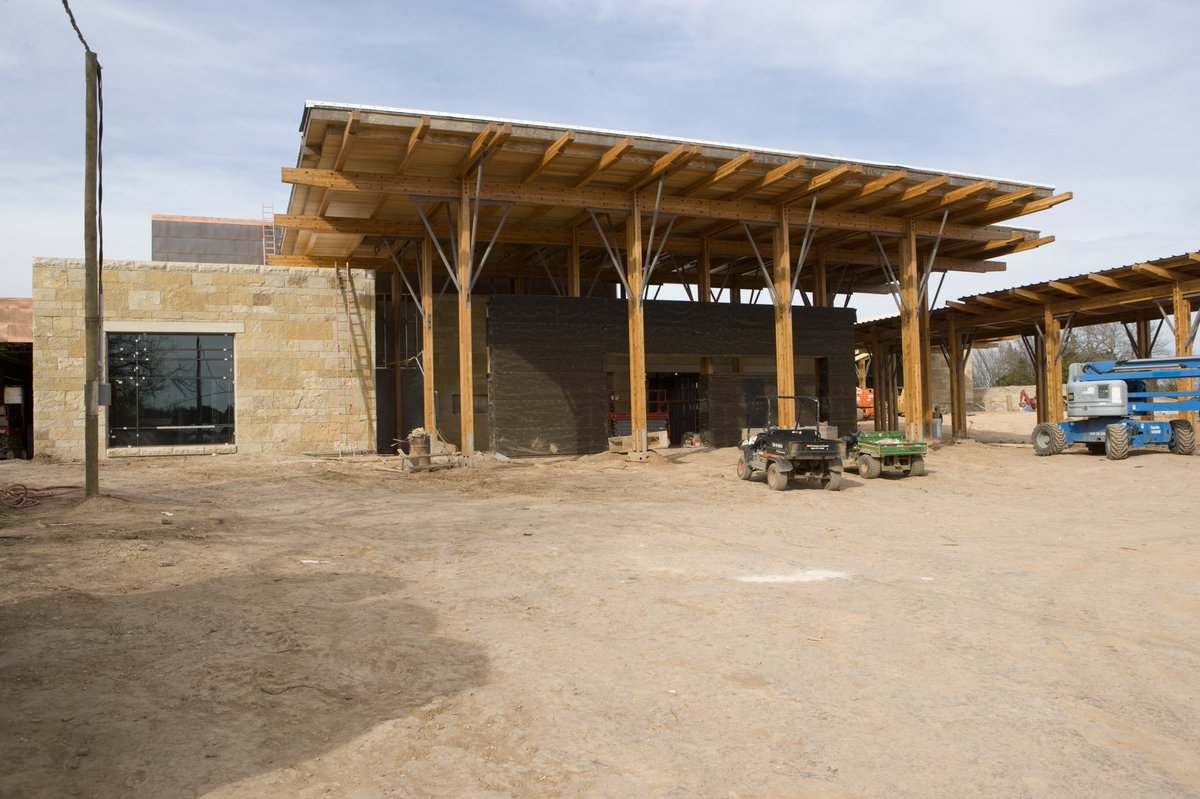 ChickasawCCC's tweet photo. After years of dreaming and planning, the Chickasaw Nation broke ground for the Chickasaw Cultural Center in 2006. Four years later, on July 24, 2010, Governor Anoatubby cut the ribbon on the new cultural home for the Chickasaw people. 

#PokkoliPoya #WeAre10 https://t.co/mWtj92Ix26
