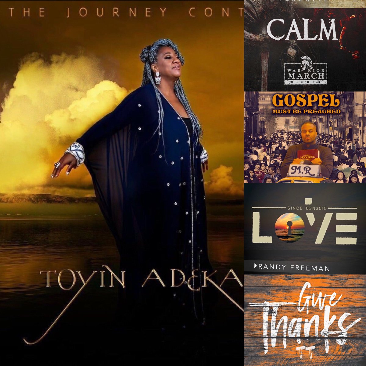 reggaegospel360's tweet photo. This weeks artist features:
⠀⠀
Mon: @FareniteMusic 
Tues: RR &amp; RG360 Track Of The Month Artist @toyinadekale  
Wed: #mrmuzik 
Thurs: #randyfreeman
Fri: #TT https://t.co/dpN23mWIw9