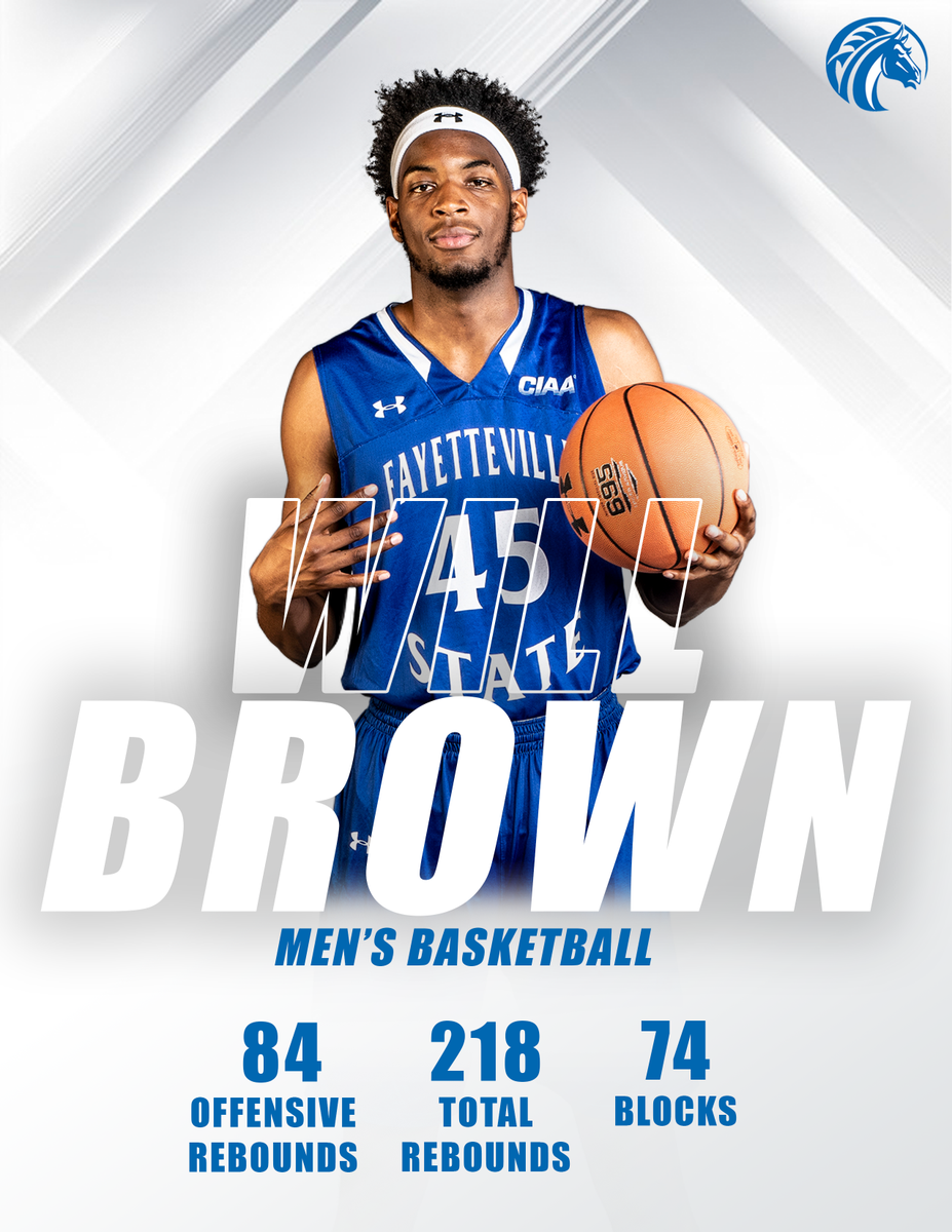 FSUBroncos's tweet photo. Will Brown led the Broncos last season in ⬇️

🏀 Offensive Rebounds
🏀 Total Rebounds
🏀 Blocks

#StatLeaderSunday #BroncoPride 🐴 https://t.co/oQNarVRS8R