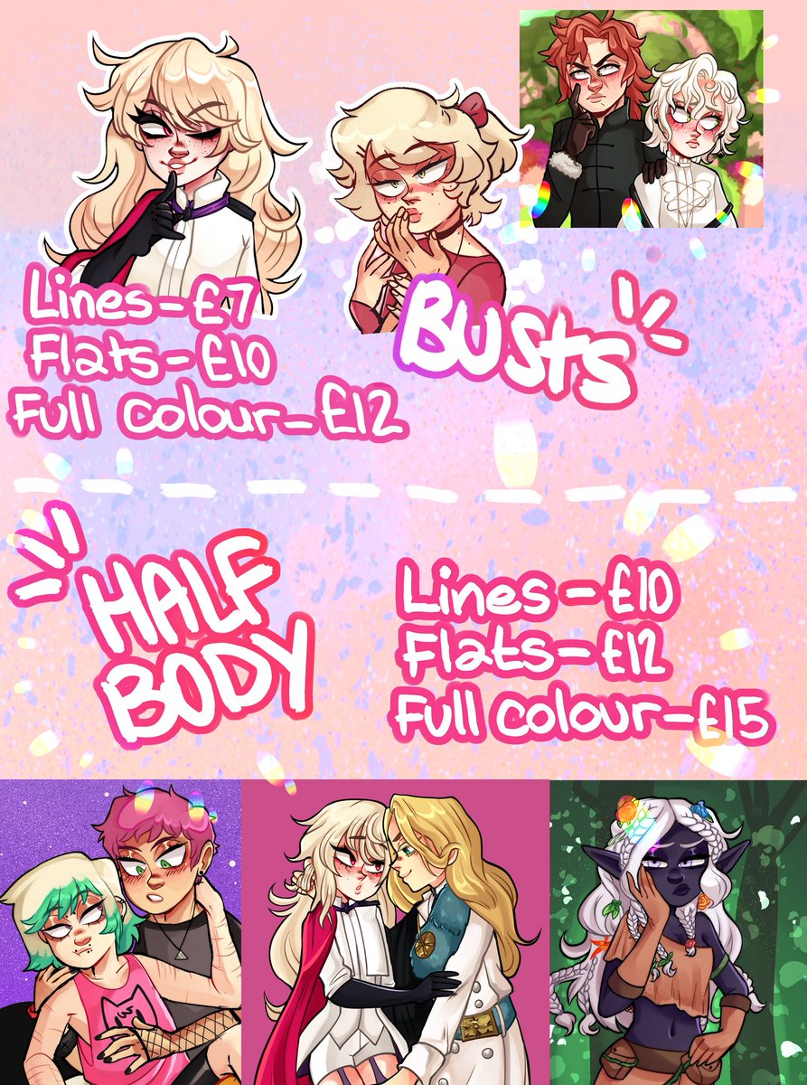 spacekraftz's tweet photo. ☁️ COMMISSIONS OPEN! ☁️
TOS + extra info: https://t.co/gQbuRiaXu9
all prices negotiable!
rts appreciated ⚡️ https://t.co/Y72qCXBcvl