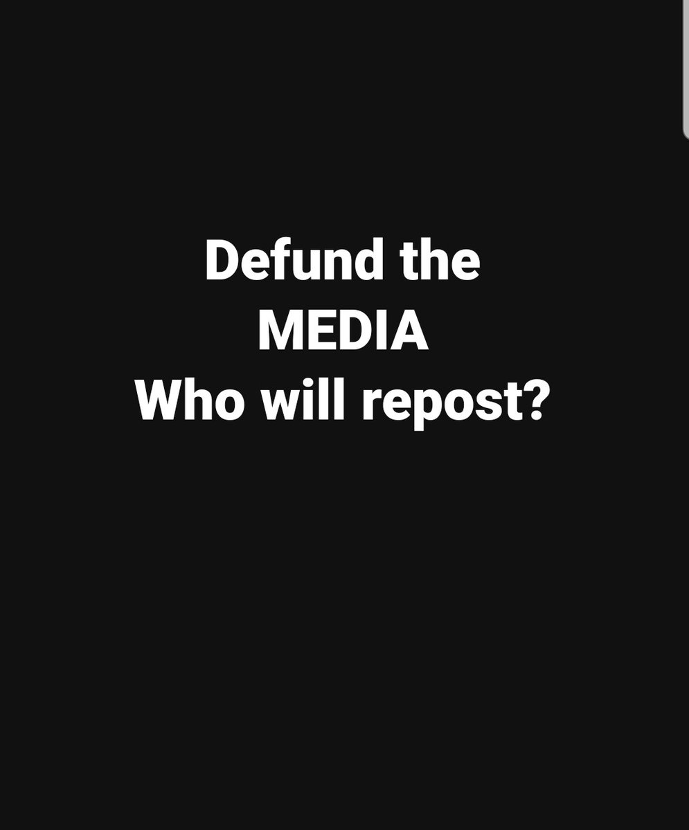 freeamericaink's tweet photo. All this defunding talk brings this to attention! #defundmedia #Repost #lies #media #FakeNews defund media now! #Trump2020 #trump #VoteTrump2020 #wantchange #defundhollywood https://t.co/CiADEmyfQf