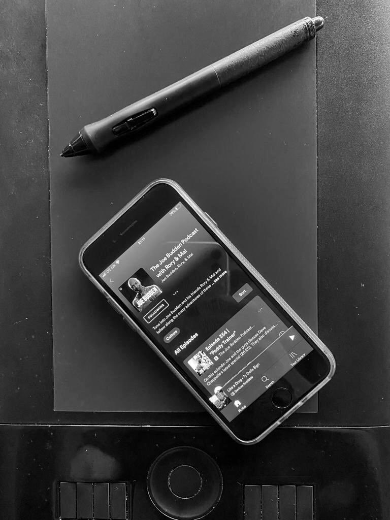 #ARTISTTAKEOVER with Marlon Stewart

When I am not listening to music whilst creating I need to have The Joe Budden Podcast playing, this podcast is hilarious and makes the time fly by when creating.

#BlackArtsDisrupt