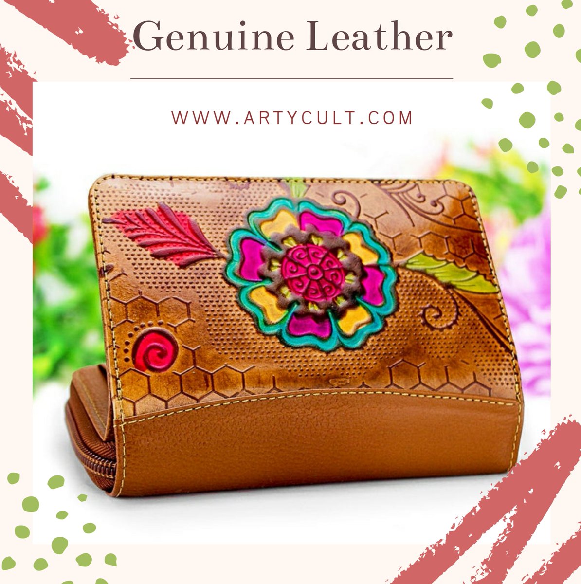 ARTYCULTcom's tweet image. Get the most original small wallet for women, hand painted genuine leather, here: artycult.com 
#smallwallets #leatherwallet #leatherwalletwomem