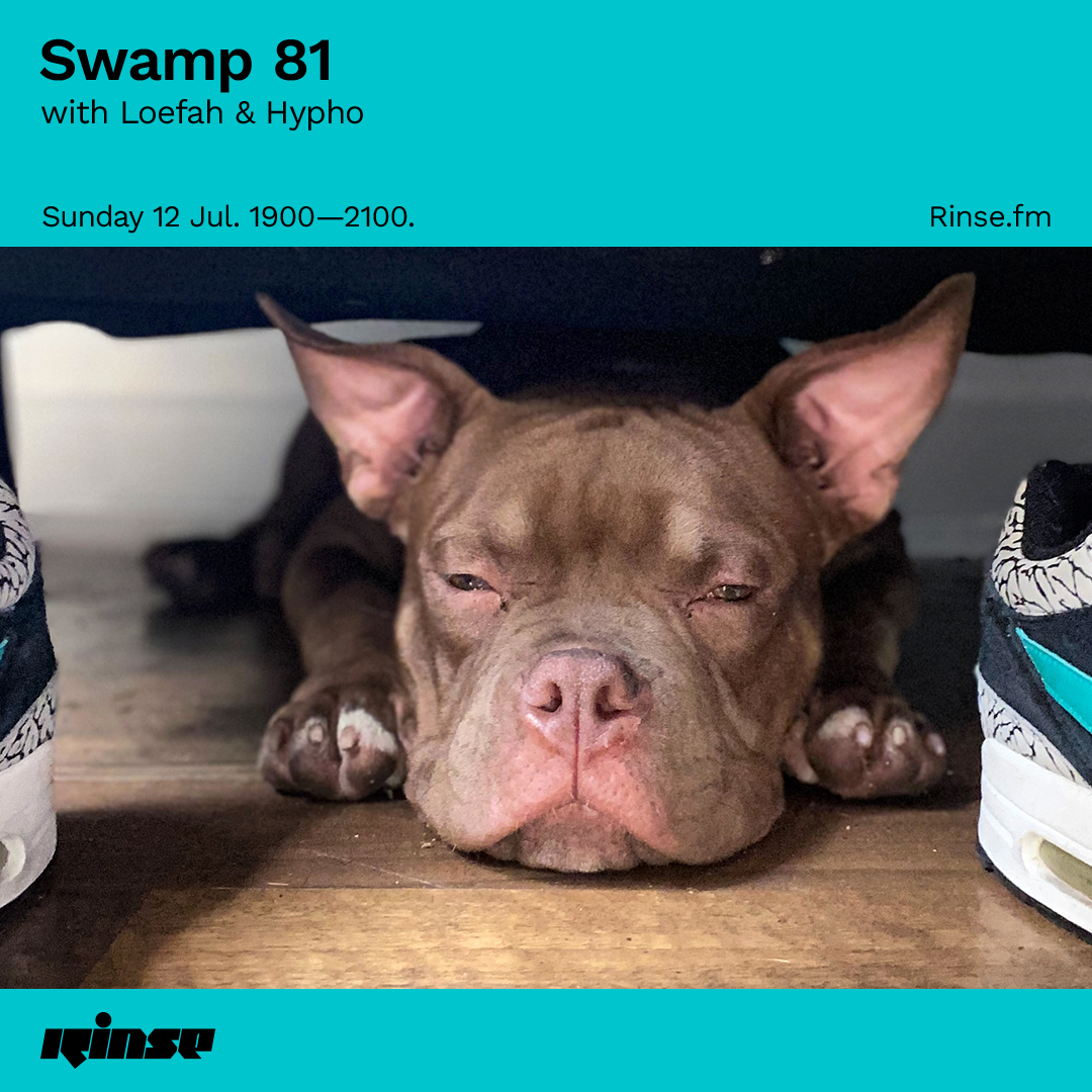 RinseFM's tweet photo. Live now until 9PM it's @SWAMP81 with @loefah &amp; #Hypho on https://t.co/Q0ed1ktSEG + 106.8FM

#RinseFM https://t.co/u99s0i1SyF