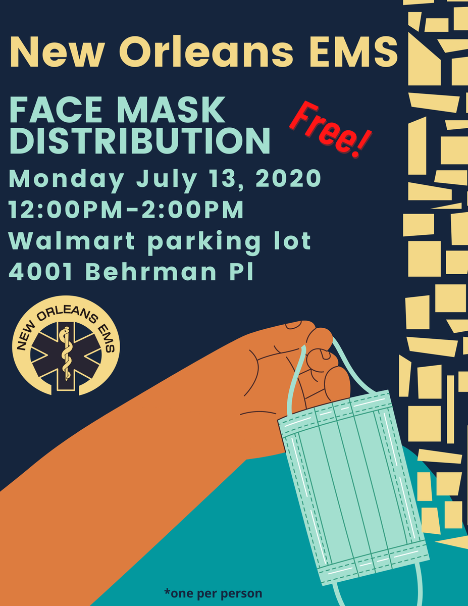 New Orleans EMS tweet media