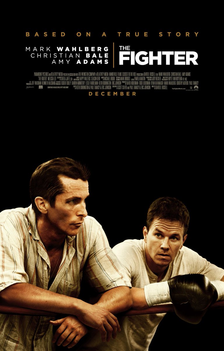 The Fighter 8.9/10Best acting I've seen from Bale, Good Times Bad Times perfectly placed