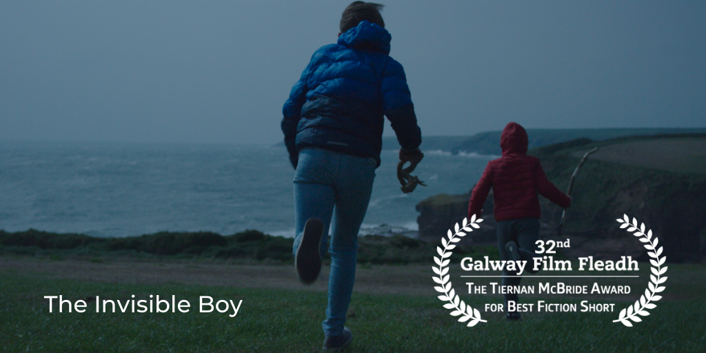 GalwayFilm's tweet photo. And first up in our Oscar Qualifying Awards is The Tiernan McBride Award for Best Fiction Short in association with Network Ireland Television. 
The winner is: 'The Invisible Boy' by James Fitzgerald @JamesFi54063226 @GreenRayAgency #FilmFleadh https://t.co/6hIKpuyDaZ