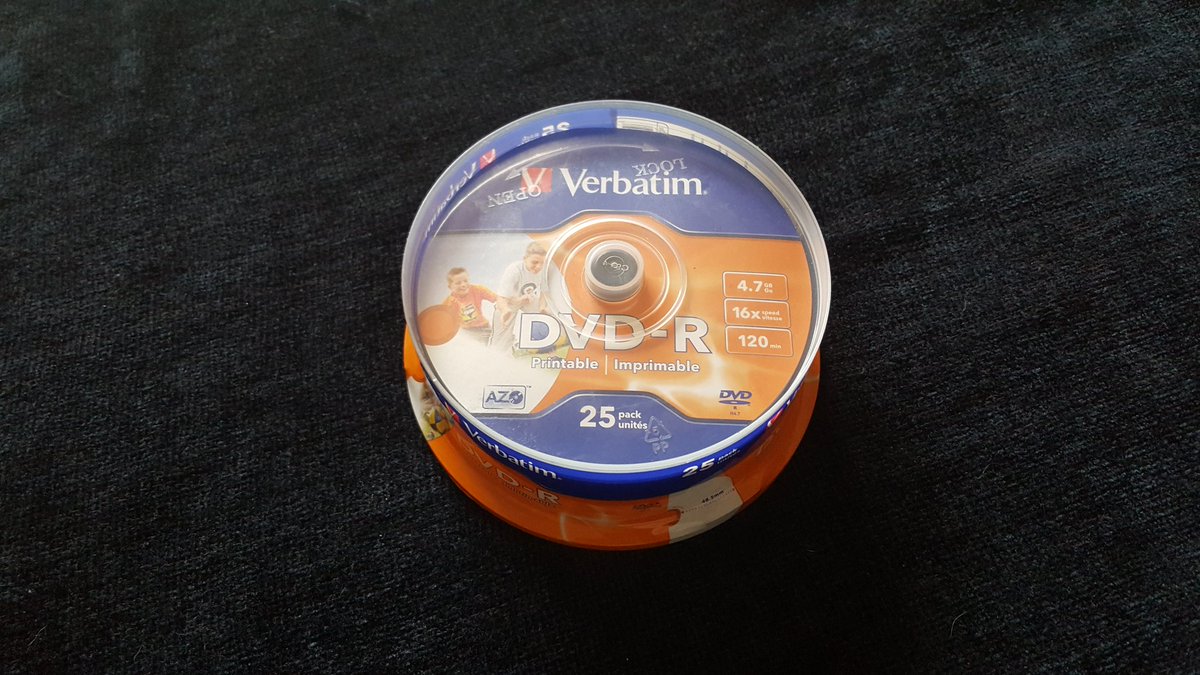 TradeMeSA's tweet photo. Verbatin DVD-R 4.7GB Spindle of 25...Like It? Trade Me!
#TradeMeSA #TradeMeSouthAfrica #TradingUp #SwapMe #Stuff4Stuff

Alt Tags
#Verbatim #DVDR #Computer #IT #ComputerSupport #ComputerSupplies #Consumables #sundayvibes #Disc https://t.co/0afxl4r6TD