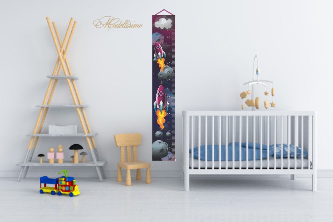 NeonnaS's tweet image. Space Rocket Baby Kid Height Growth Chart Wall Hanging Measuring Ruler for Kids, Printable Wall Ruler for Bedroom Nursery Wall Decoration, etsy.me/3gUB4pI #birthday #bedroom #printablechart #heightgrowthcha