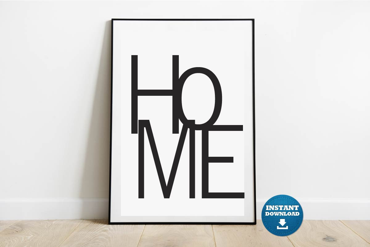 NeonnaS's tweet image. Home Sign, Home Print, Home Modern Decor Wall Art, Home Word Printable, Home Minimalist Print, Black and White Decor, Home Printable etsy.me/32bnCt6 #black #entryway #minimalist #peopleportrait #loveposter