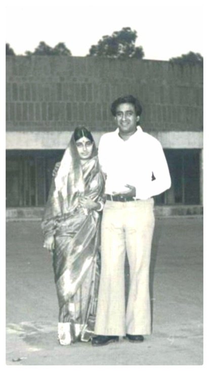 On this date in 1975 Sushma and Swaraj became Sushma Swaraj. Happy wedding anniversary Ma and Papa. @SushmaSwaraj @governorswaraj
