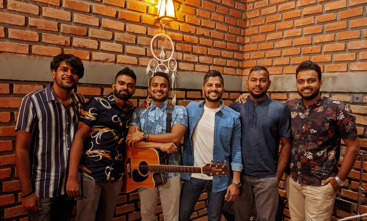 Taxibandsl's tweet photo. Await an exciting new project from #Taxi! Here's a click from today at @infinitystudiossl 😍 
#Taxi_Entertainment https://t.co/wVjz4yjlUi