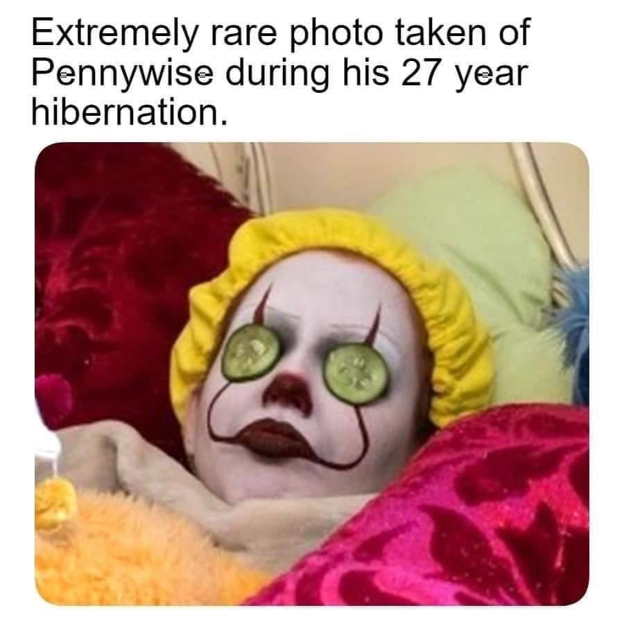 SuperCreepyFun's tweet image. See you in a few years... 

#ItChapter3 #Pennywise #It #WeAllFloat