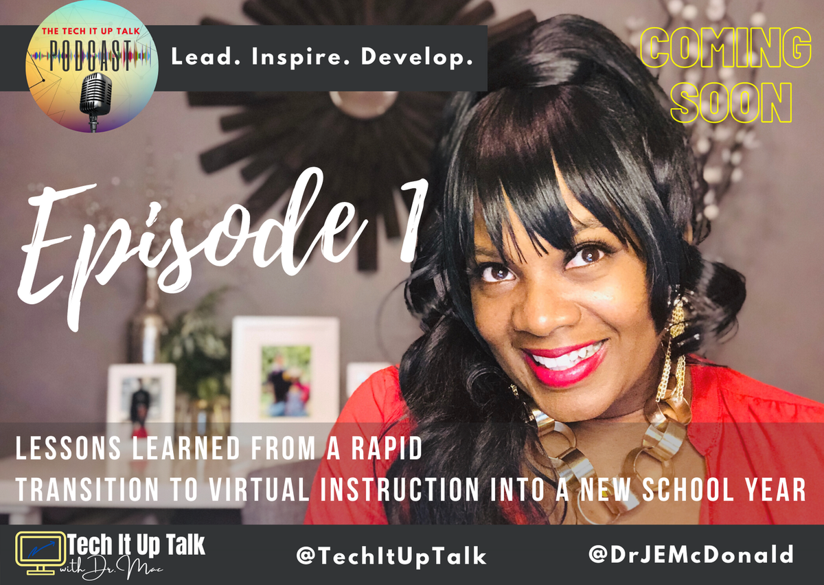 DrJEMcDonald's tweet image. @TechItUpTalk TechItUpTalk Podcast Episode 1 is Complete!  Looking forward to launching 8.13.20 @shpmediainc #TechItUpTalk