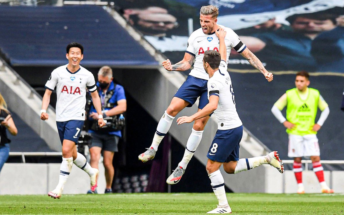 North London is ours! 💪⚪️ #COYS