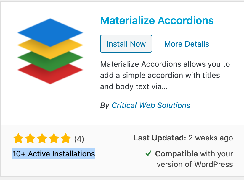 CriticalWS's tweet photo. Hey...looks like we we have  10-100 installations of our WordPress plugin active...yaay!

How about we make the pro plugin 50% off for the rest of this month. Use promo code GET50 at checkout

https://t.co/ecC3km3XRR https://t.co/Gdzj11ST0L