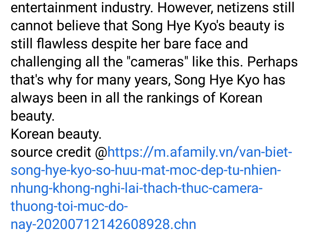SHK_1122's tweet photo. Still know Song Hye Kyo owns a naturally beautiful bare face, but not thinking about challenging the "camera" often to this extent
HP Intellectual Youth • 9 giờ trước https://t.co/LGTZ1vvw0l