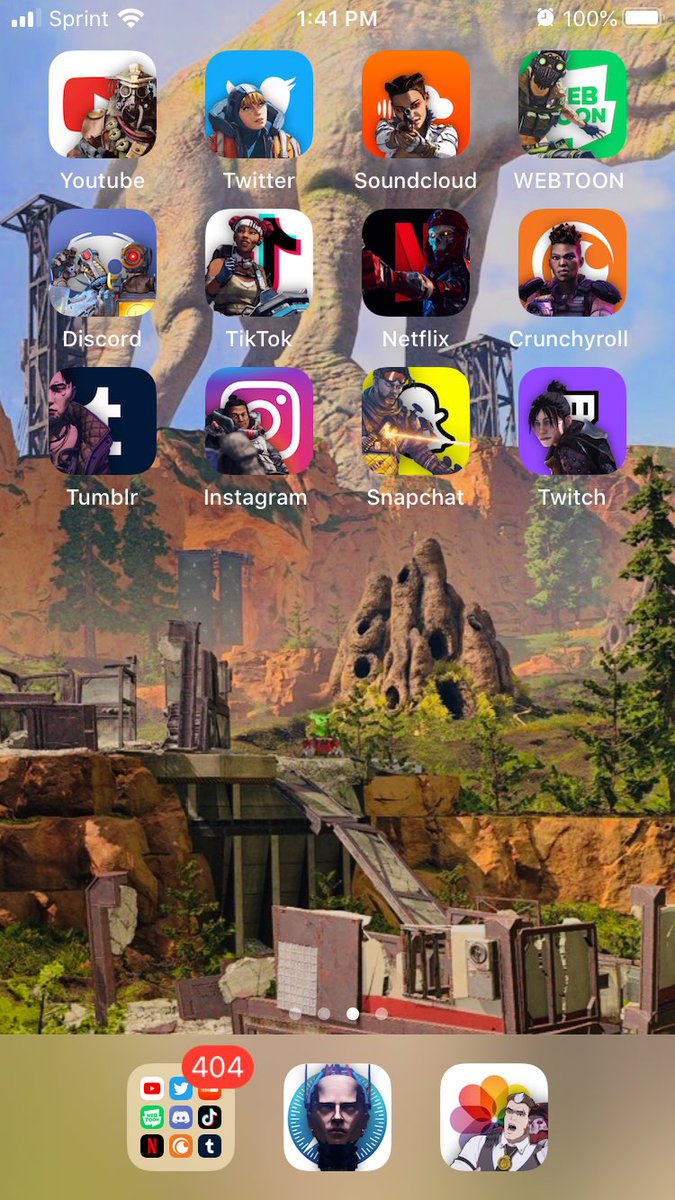 Thekittlekat I M Turning My Phone Into An Apex Legends Themed One So Yea Custom App Icons