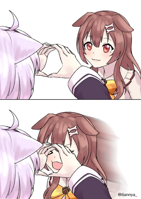doggo instincts #できたてころね #絵かゆ #おかころ 