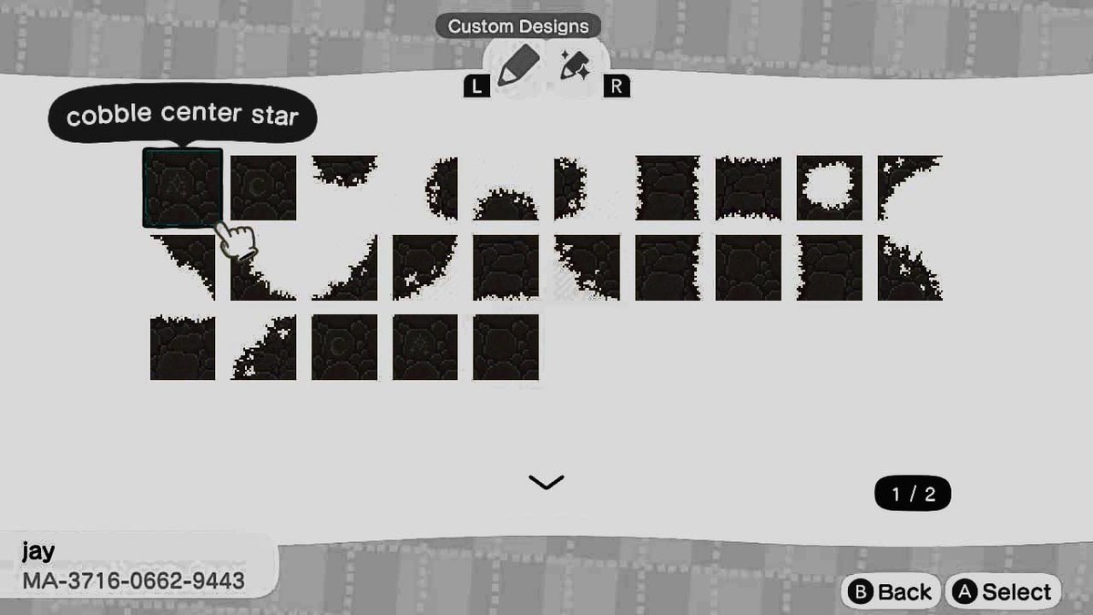 hedgewicked's tweet photo. ~ dark cobblestone path ~

for all lovers of gothic and spooky things, or anyone who craves some darkness!

🖤22 stones
🖤low on space? 3 single-slot path overlays also available!

#acnh #acnhdesigns #newhorizons #animalcrossingnewhorizons https://t.co/zyewdXYM48