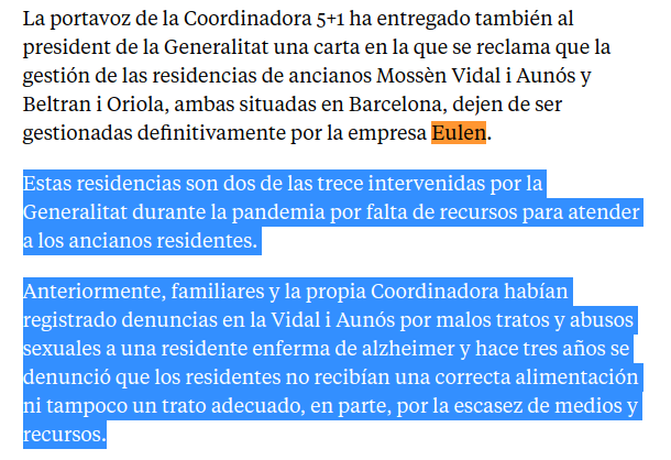 jgbblack's tweet photo. Com més busco, més merda trobo. 

Abusos sexuals als iaios a les residències gestionades per l'empresa de la germana de la jutgessa de Lleida. https://t.co/TgFP0Yi9gm