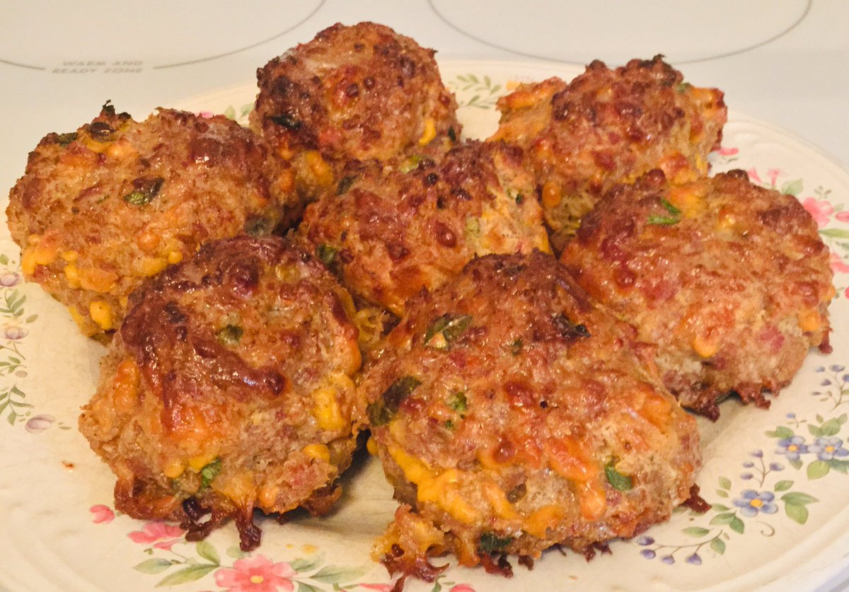 Bucktail Cajun Creole Sausage Balls today on the PK.