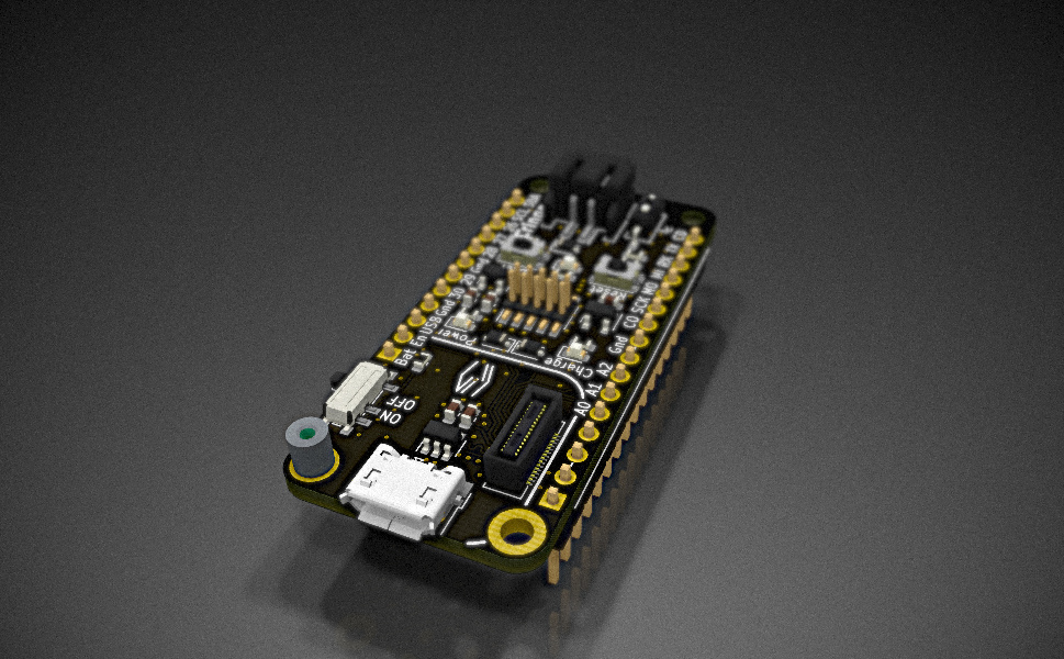 mishkathebear's tweet photo. A rendered PCB turned out to be a one of the easiest objects for fake depth of field ποΈπ¨ #KiCad #GIMP #rayStack https://t.co/ypeiEFSeIx