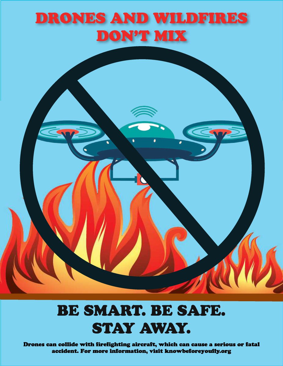 PrescottNF's tweet image. Drones are fun, but potentially deadly in the wrong place. Drones were reported flying over Goldwater Lake while a helicopter supporting the Slate Fire was getting water. This is not safe for you or our pilots. Please Remember - IF YOU FLY WE CAN'T. #SlateFire