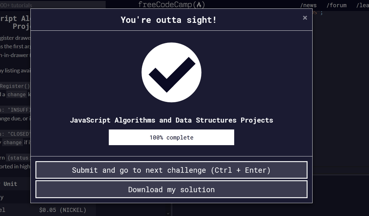nirvana_core's tweet photo. #100daysofcoding Day 48 Finally completed JavaScript &amp; Data Structure. Next topic #Bootstrap under Front End Libraries.

#javascript #CodeNewbie #codingisfun #WomenWhoCode #womenintech #Coding #CodeNewbies #webdev #webdeveloper #LearninNeverStops #Learningathome #code #developers https://t.co/eb6XYwaZFP