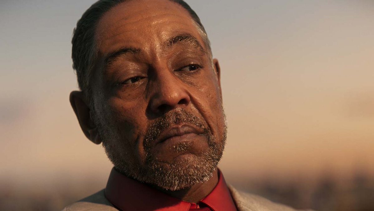 DiscussingFilm's tweet photo. Giancarlo Esposito teases his villaineous dictator character in ‘FAR CRY 6’:

“For years, we see villains and we’re afraid of them and normally hate them. What makes a good villain is to make the audience love and hate them.” 

(Source: https://t.co/WCsVYg16Tf) https://t.co/rzsUuQprck