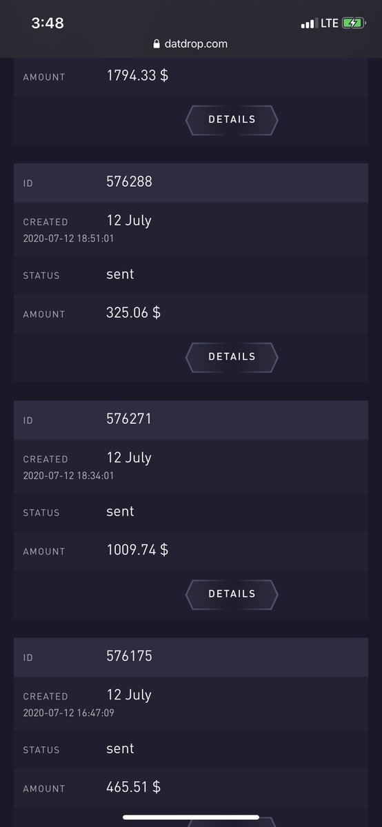 DrewJSlocum's tweet photo. Damn.. decent day back on @DATDropCSGO all 4 withdrawals! 2400-2500 hm DJS still lurking... under DDog https://t.co/Vr0UdnPIVq