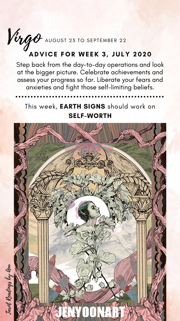 Arcananu's tweet photo. Weekly #TarotReading for #ZodiacSigns for Week 3, July 2020 (i.e. Week of July 13 to July 19). 

This one is for #Virgo (#Earth Sign) https://t.co/eOcl8GU8P8
