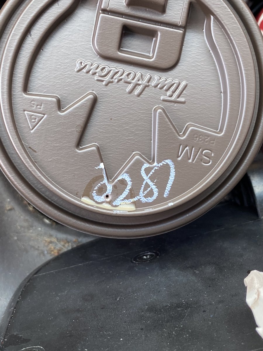TrevorBoller's tweet image. Figure this out.  A.  2 cream 1 sugar.  B.  2 almond milk 2 sweeteners.   @TimHortons #CoffeeCoding 😂😂