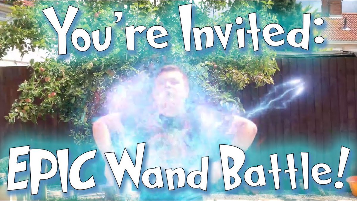 Hi all. 
You’re invited!
I’m planning an epic magic wand battle... Think the Battle of Hogwarts-style duel. Check it out and if it’s the kind of thing you want to take part in, please do!
Here’s the link:

You're invited to an epic wand battle!
youtu.be/NP8wunh89-c