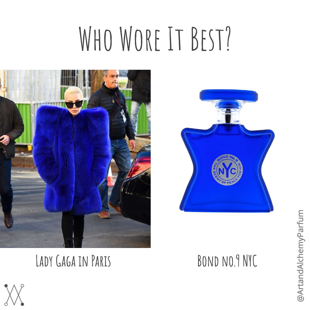 Who wore it best? Gaga or Bond no.9 NYC? 😂
.
.
.
.
#fragranceaddict #fragrance #fragrancelover #fragrancelovers #luxuryscent #luxuryscents #perfumeenthusiast #finefragrance #scent #edt #edp #fraghead #perfumenerd #perfumenerds #ladygaga #gaga #bondperfume #bondno9 #bondnyc #NYC