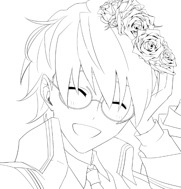 ソシャイベ回しながら描いてたけど寝ましょう? 