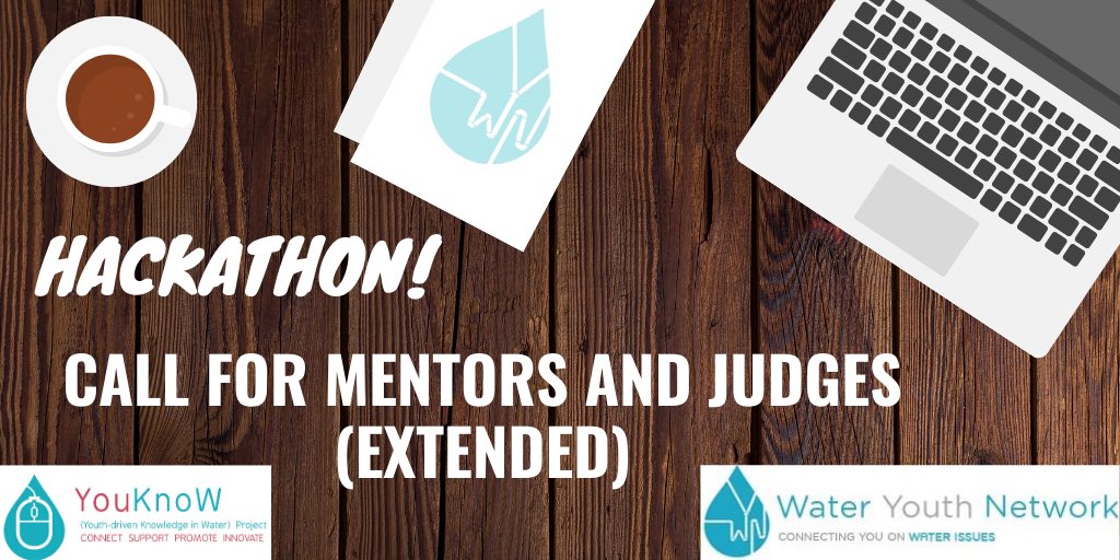 WaterYouthNet's tweet photo. Missed our #hackathon deadline? 

Don’t fret because the deadline is now EXTENDED till 17th July! 

Hurry up and register on https://t.co/2MZW7RH1kZ soon to meet more #youngpeople from all over the world and co-create #solutions https://t.co/cFHJzvRjPp