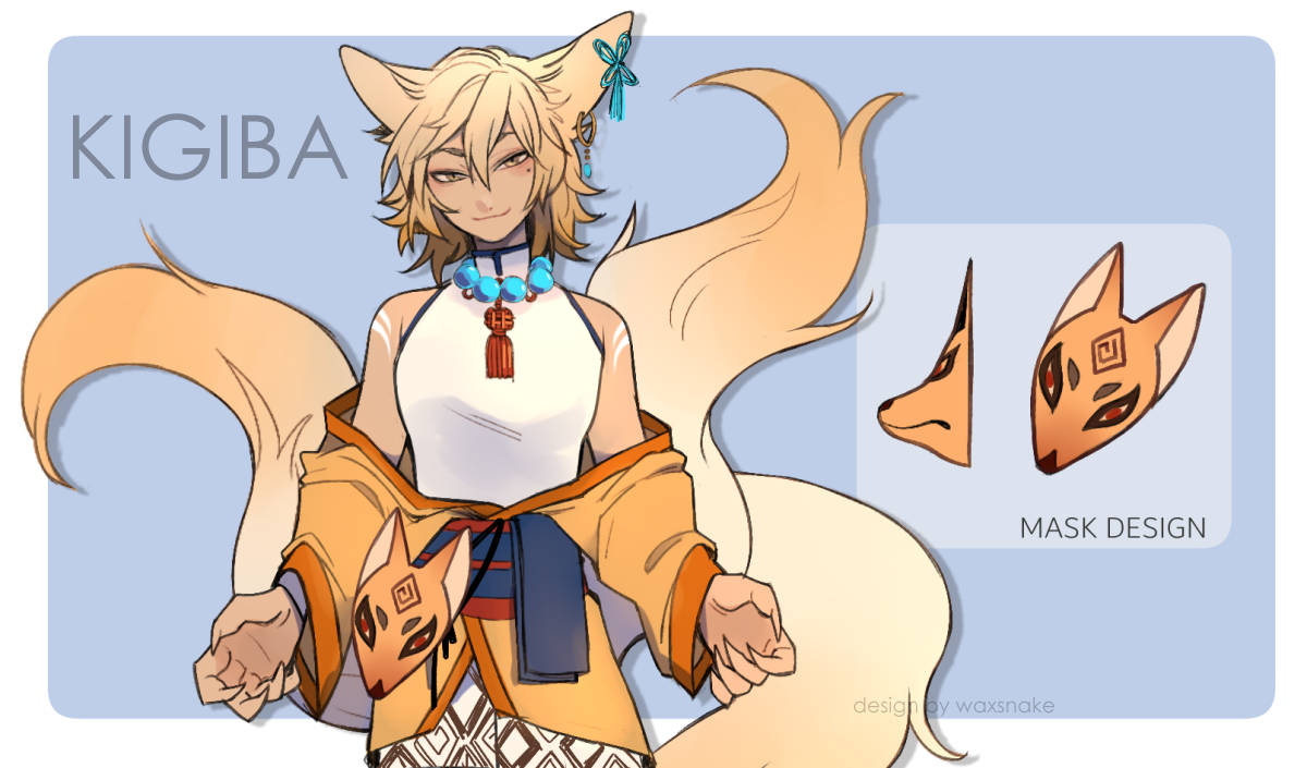 waxsnake's tweet photo. Character design commission for @/NekoNayz !! Thank you! https://t.co/qDVEFhzNUu