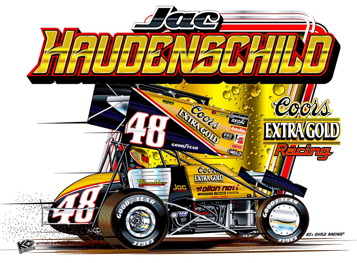 congokc's tweet photo. #vintage #sprintcars #graphicdesign #haudenschild #extragold #repop #gamblerchassis https://t.co/5zNW3nhfQh https://t.co/GU9uqN4plY