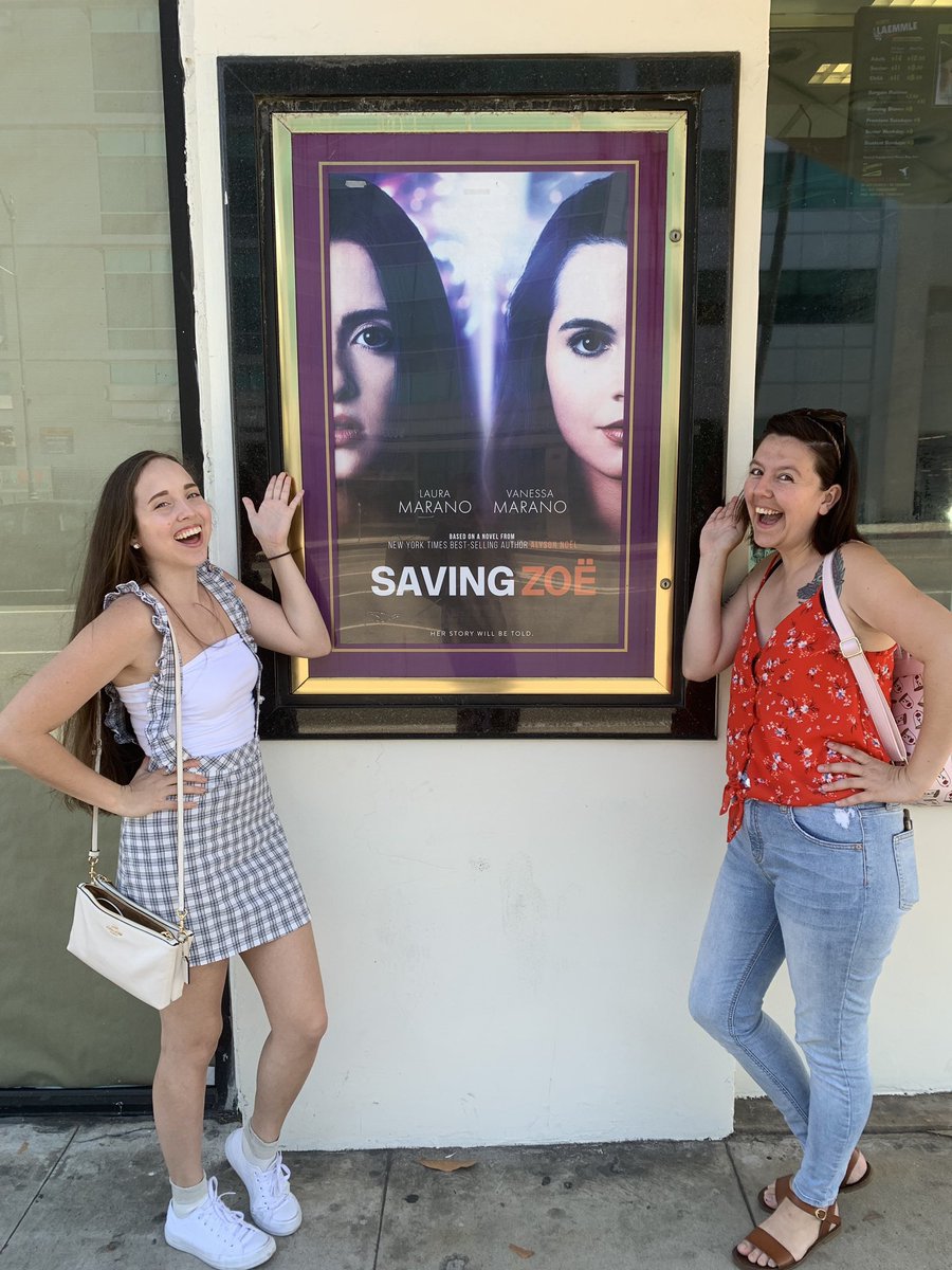 MonicaRose1989's tweet photo. @lauramarano So proud of you and this movie and the team and the message behind it all! @AustinR5Ally #savingzoe https://t.co/cGKAlhI8uU
