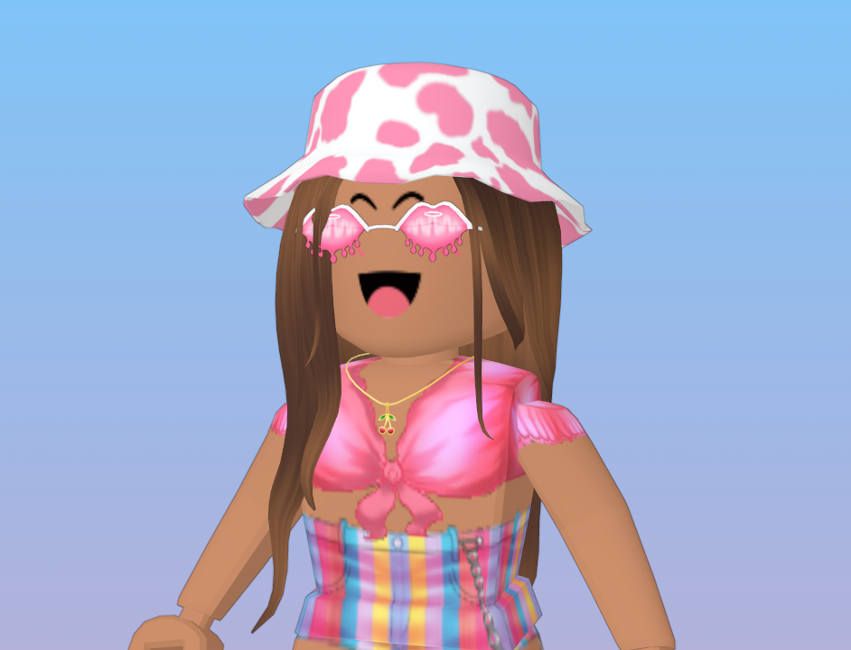 Calilies On Twitter Character Preview Pink Cow Hat By Youfoundsam Rbx Hair By Beeismrblx Cherry Necklace By Polarcubss Robloxugc Roblox Robloxdev Robloxart Ugc Ugcconcept Roblox Robloxdevrel Https T Co Atsxeulwce - roblox logo pink cow
