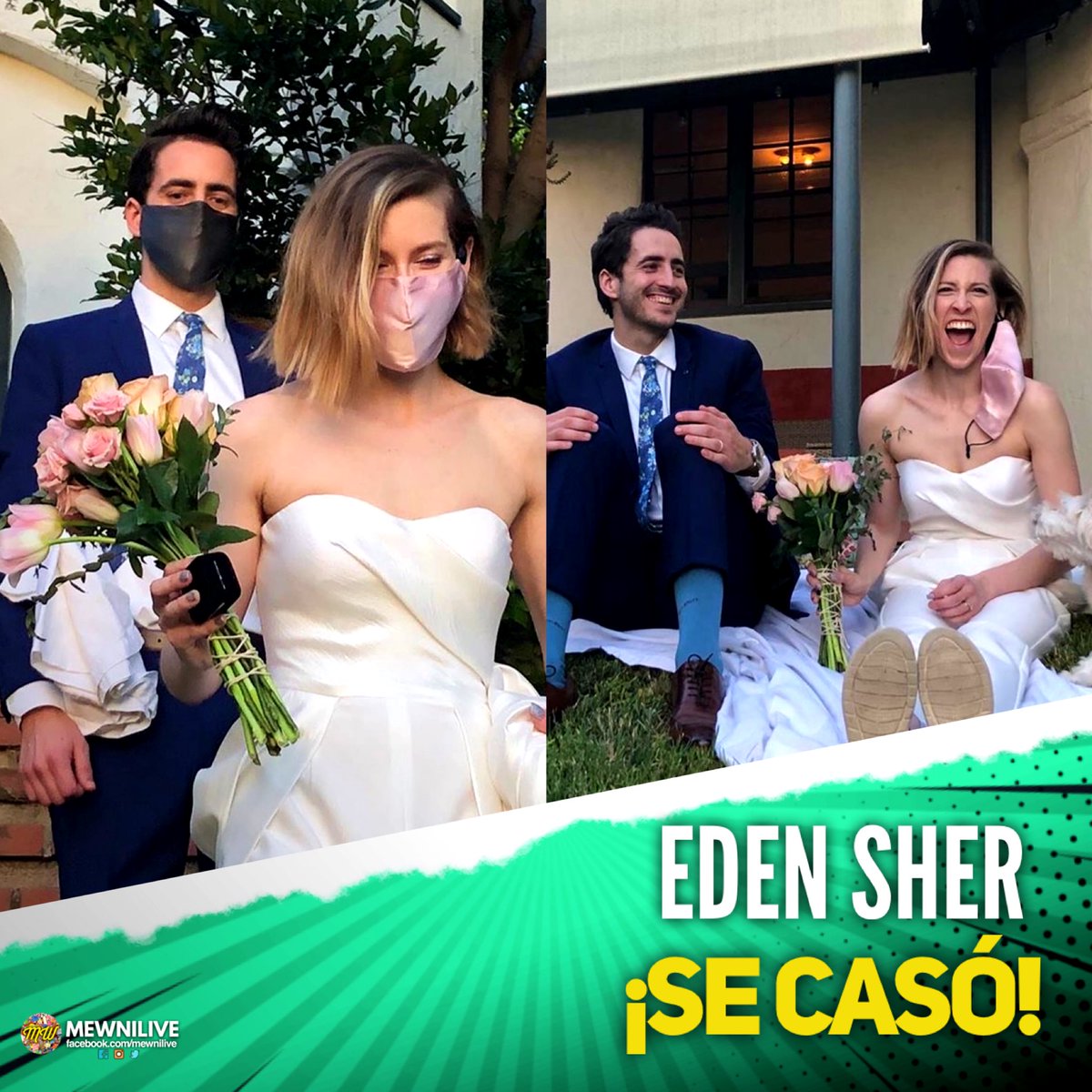 MewniLive's tweet photo. ¡HERMOSO! 🥺❤️
La actriz @edensher , voz de #StarButterfly en su idioma original y actriz de la serie #TheMiddle, entre otros, ha contraído matrimonio en días recientes. 🥺❤️
¡Muchas felicidades y los mayores deseos de éxito a esta hermosa pareja!❤️
#amor https://t.co/JplPLcRIli