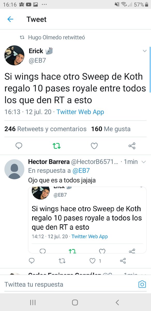 ElCOGOTEE's tweet photo. @EB7 Siempre lo supe jajjajajajua😑 https://t.co/fdQrOynAmv