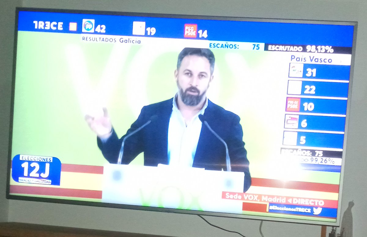 MCarmenSalasC's tweet photo. Hoy más que nunca: #TeamVox💚
#LevantandoEspaña🇪🇸
#LevantandoEspañaConVox
#Podemos #EnMarea cerrad la puerta al salir de Galicia. Gracias!!
#VivaÁlava
#VivaEspaña🇪🇸 https://t.co/mxWXSkqRar