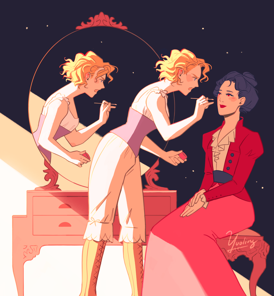 Yuoling's tweet photo. #NobodyArtistClub I feel like I'm still trying to figure out my style after all of these years 😅 https://t.co/PDI8yE8IkR