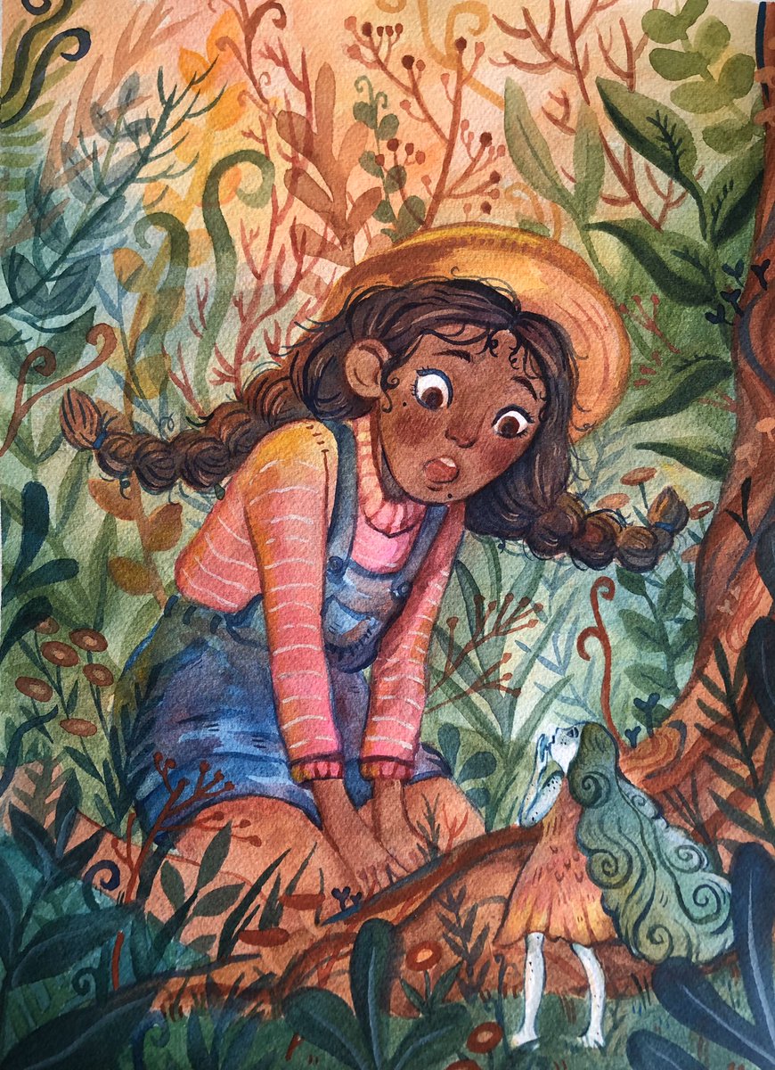 deirdreillus's tweet photo. hi i’m deirdre!! i like to make little magical 2d/3d illustrated worlds 🌱 #NobodyArtistClub https://t.co/ZMaQGJE2nH