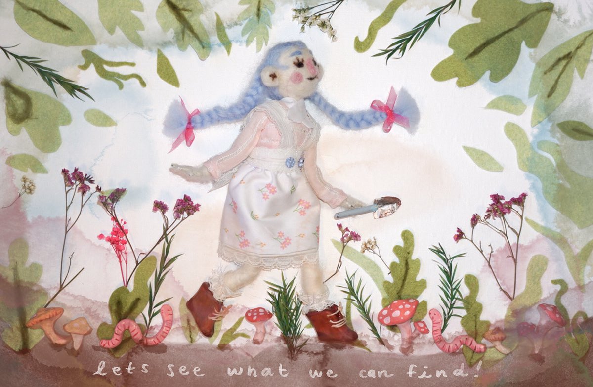 deirdreillus's tweet photo. hi i’m deirdre!! i like to make little magical 2d/3d illustrated worlds 🌱 #NobodyArtistClub https://t.co/ZMaQGJE2nH