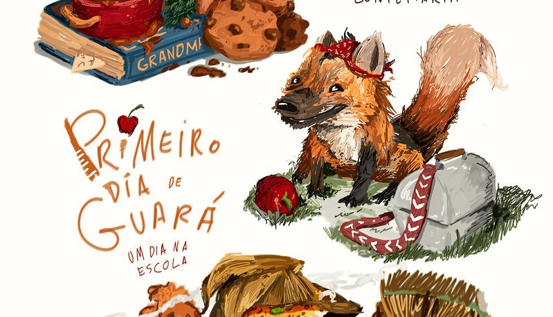 ThiagoFilgueirX's tweet photo. Primeiro dia de Guará.  Art for Ou, upcoming short stories with residents of the Brazilian forests.
.
. #loboguara #wolf #school #escola #caracther #caractherdesign  #drawing #desenho  #sketch #dailysketch #livroinfantil #tales #fantasia #farytale #contosdefadas  #ilustration https://t.co/I4VzgAeYUB